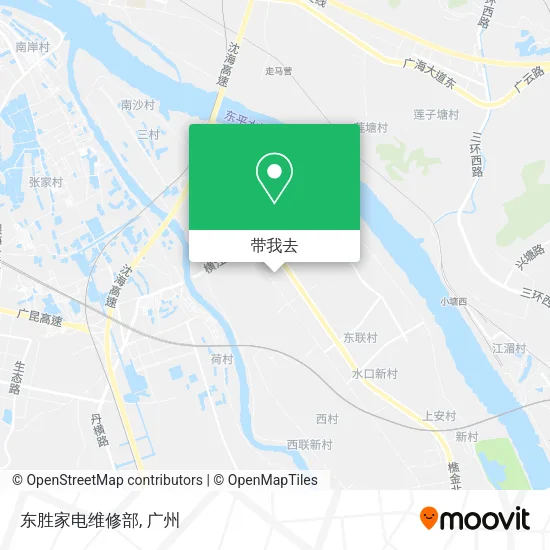 东胜家电维修部地图