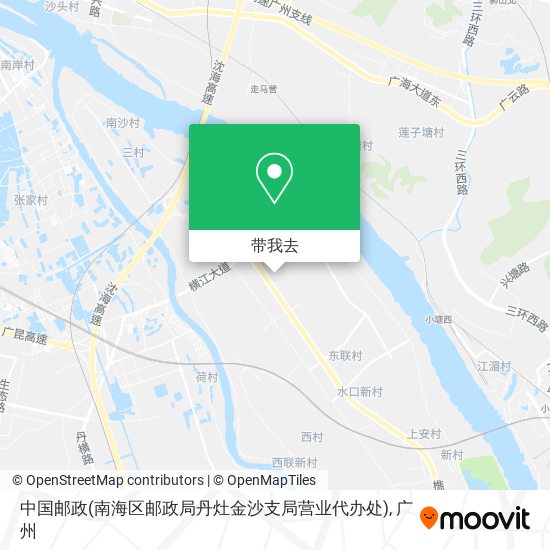 中国邮政(南海区邮政局丹灶金沙支局营业代办处)地图