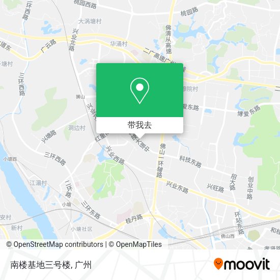 南楼基地三号楼地图