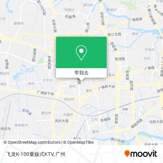 飞龙K-100量贩式KTV地图