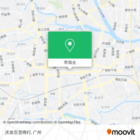 庆发百货商行地图