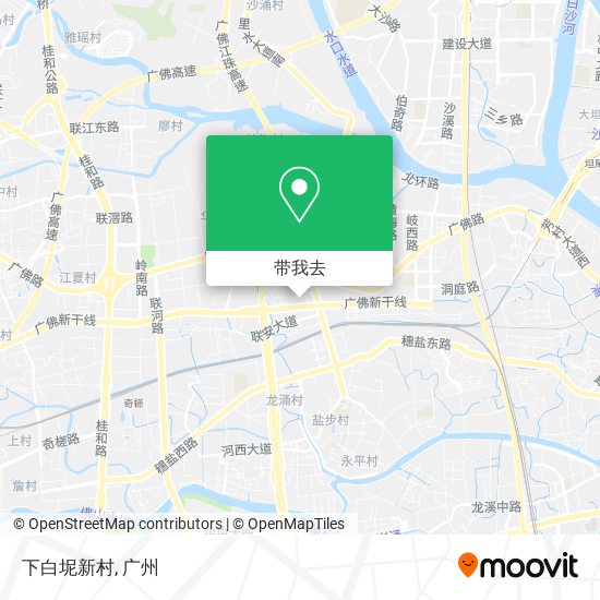 下白坭新村地图