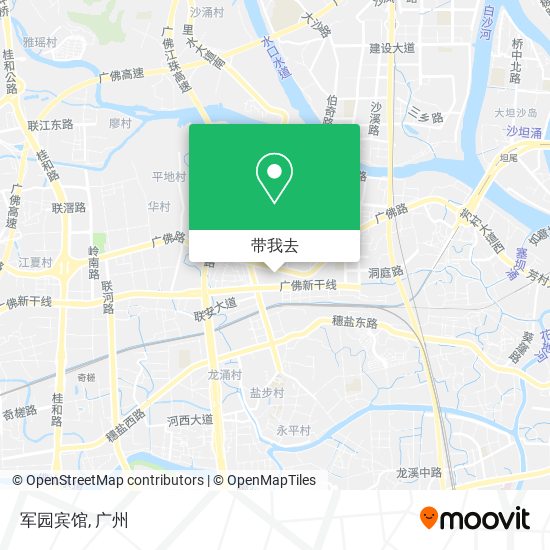 军园宾馆地图