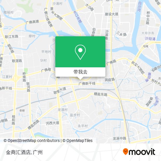 金商汇酒店地图