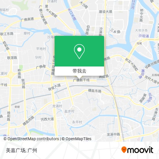 美嘉广场地图