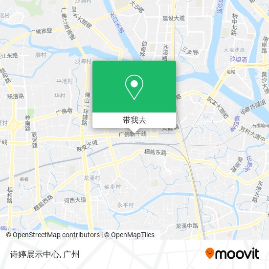 诗婷展示中心地图