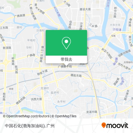 中国石化(渤海加油站)地图