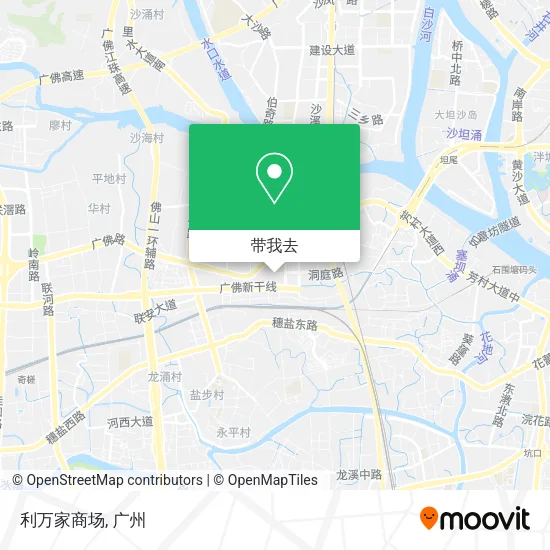 利万家商场地图