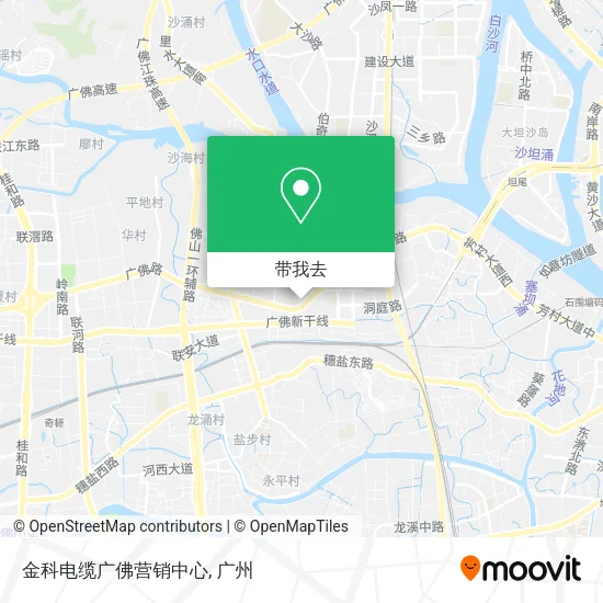 金科电缆广佛营销中心地图