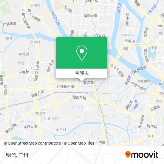 明信地图