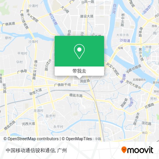 中国移动通信骏和通信地图