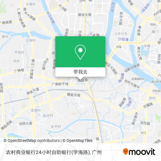 农村商业银行24小时自助银行(学海路)地图