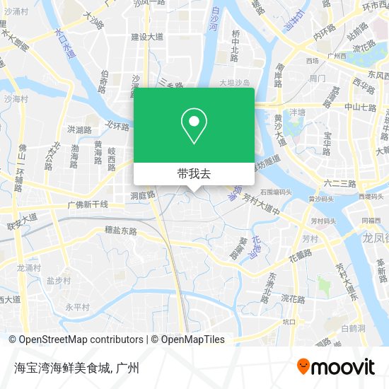海宝湾海鲜美食城地图
