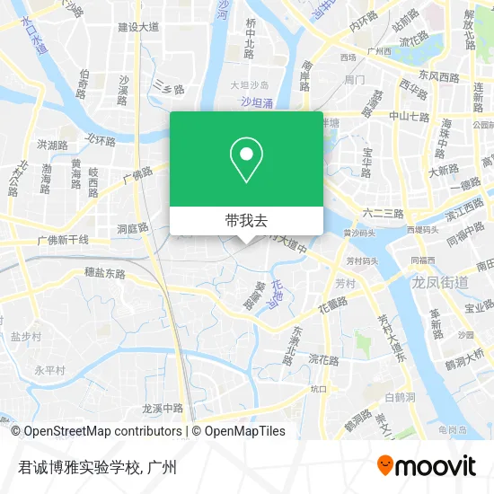 君诚博雅实验学校地图
