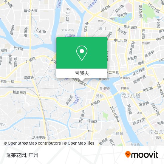 蓬莱花园地图