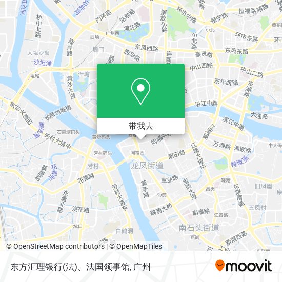 东方汇理银行(法)、法国领事馆地图