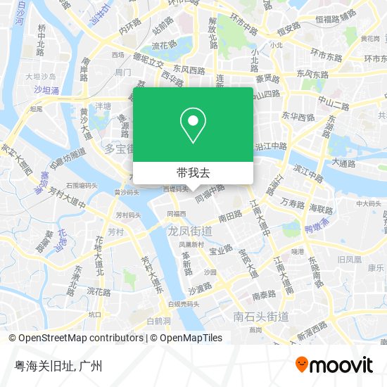 粤海关旧址地图
