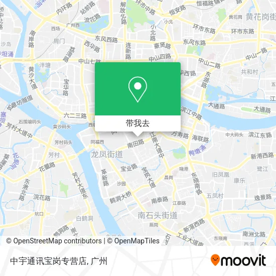 中宇通讯宝岗专营店地图
