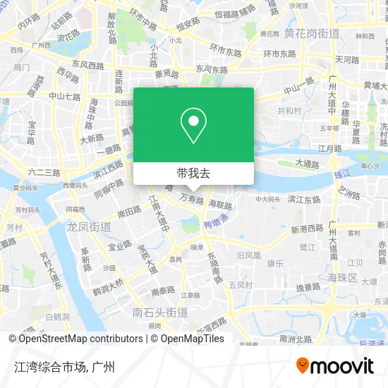 江湾综合市场地图