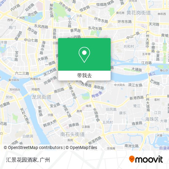 汇景花园酒家地图