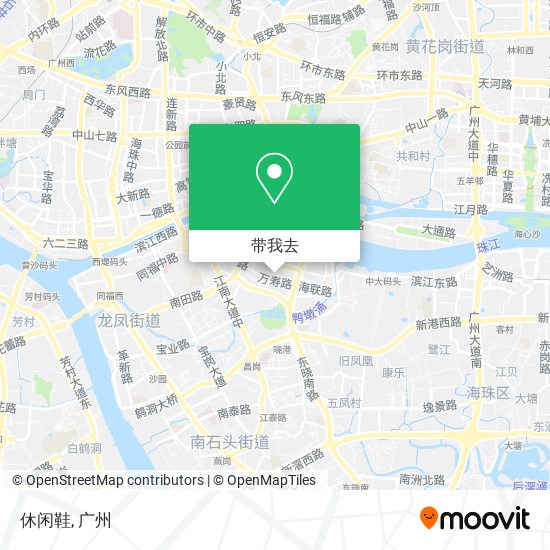 休闲鞋地图