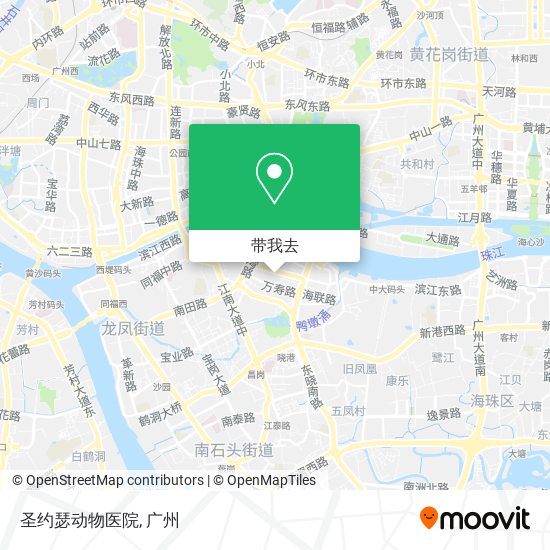 圣约瑟动物医院地图