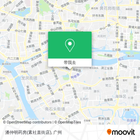 潘仲明药房(素社直街店)地图