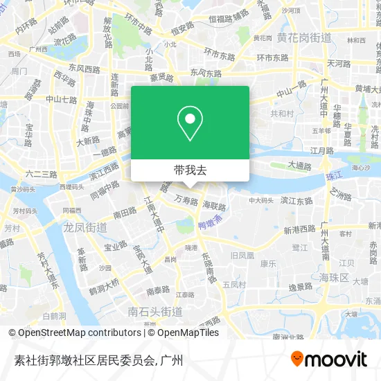 素社街郭墩社区居民委员会地图