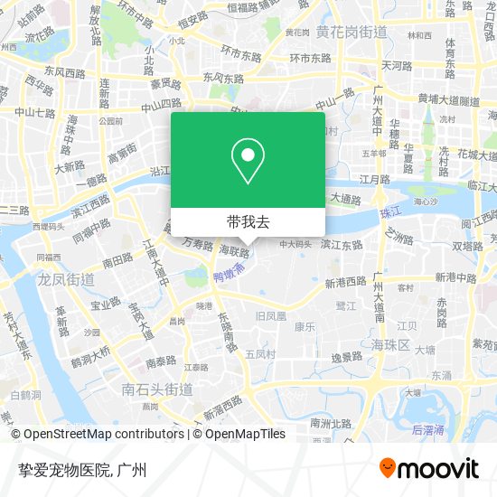 挚爱宠物医院地图