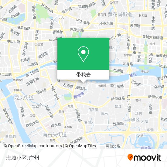 海城小区地图