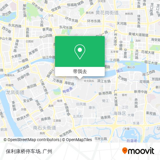 保利康桥停车场地图