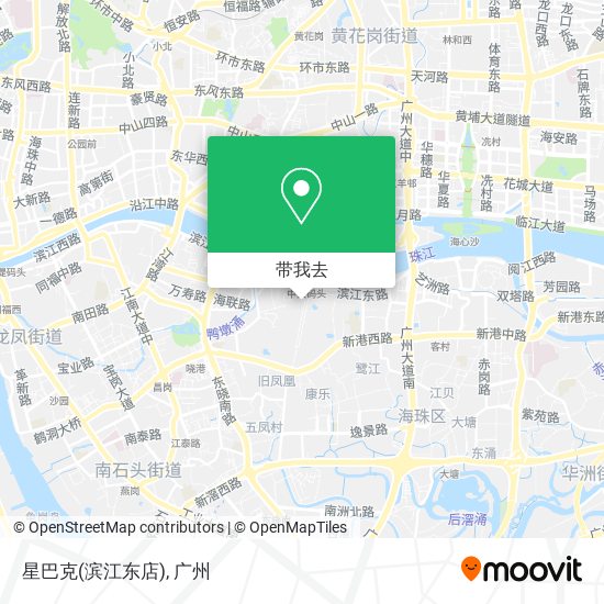 星巴克(滨江东店)地图