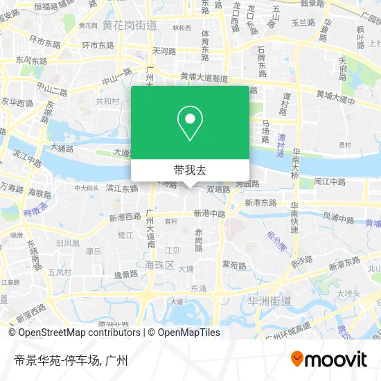 帝景华苑-停车场地图