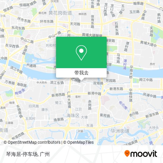 琴海居-停车场地图