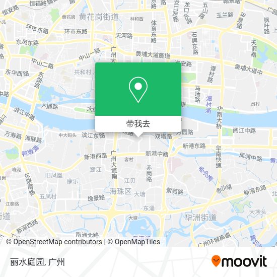 丽水庭园地图
