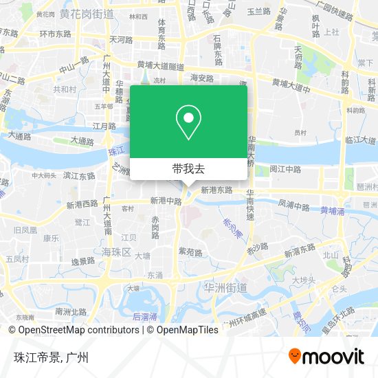 珠江帝景地图