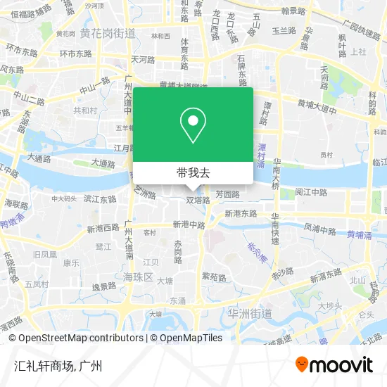 汇礼轩商场地图