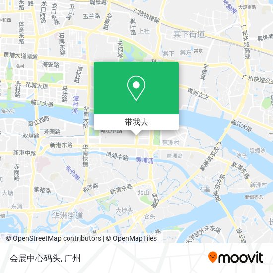 会展中心码头地图