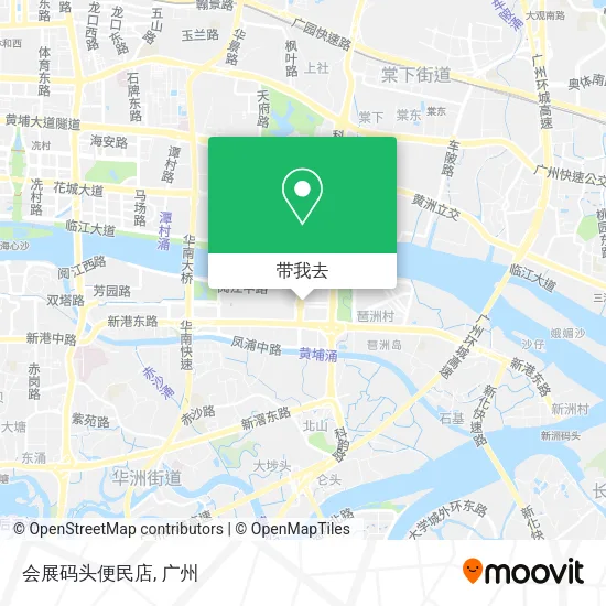 会展码头便民店地图