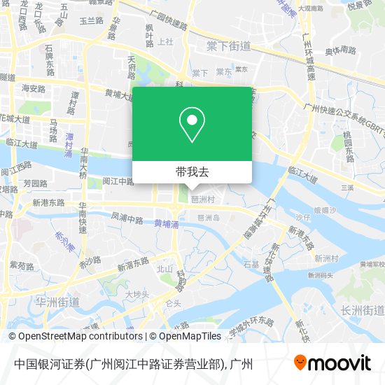 中国银河证券(广州阅江中路证券营业部)地图