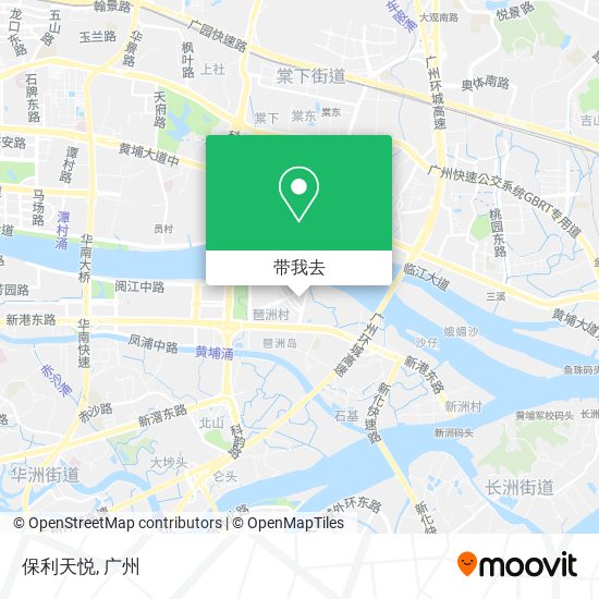 保利天悦地图