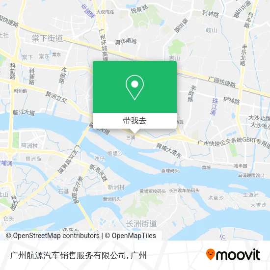 广州航源汽车销售服务有限公司地图