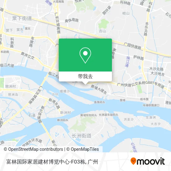 富林国际家居建材博览中心-F03栋地图