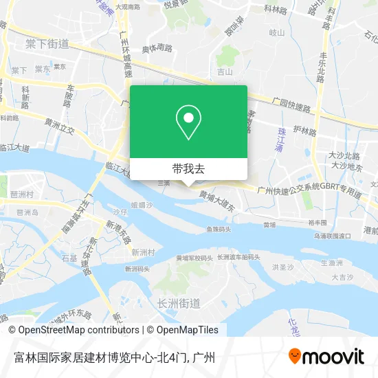 富林国际家居建材博览中心-北4门地图