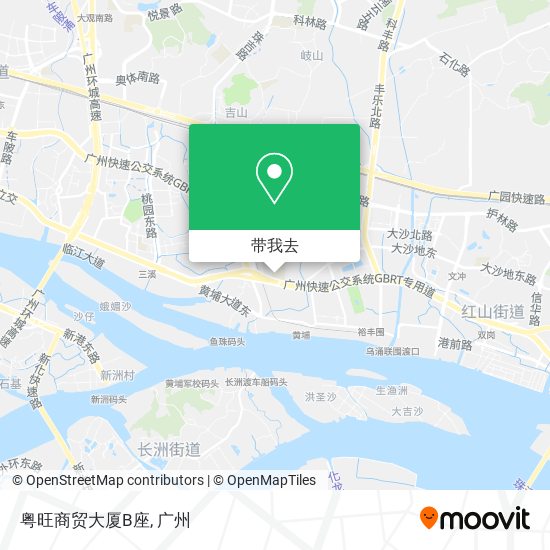 粤旺商贸大厦B座地图