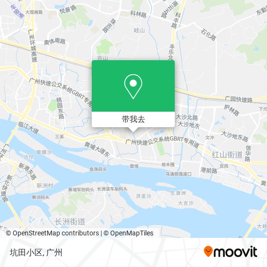 坑田小区地图