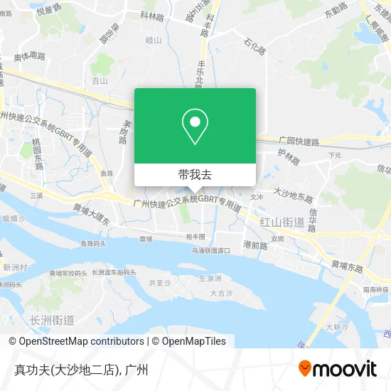 真功夫(大沙地二店)地图