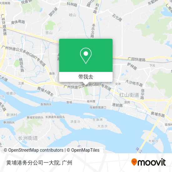黄埔港务分公司一大院地图