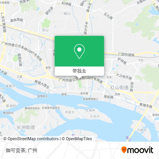 御可贡茶地图