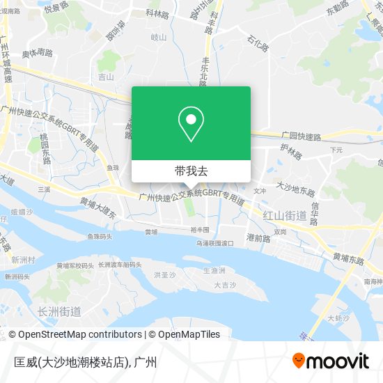 匡威(大沙地潮楼站店)地图
